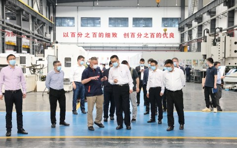 浙江省副省长卢山调研银河集团9873com股份