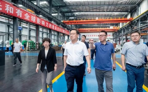 金华市委书记朱重烈调研银河集团9873com股份